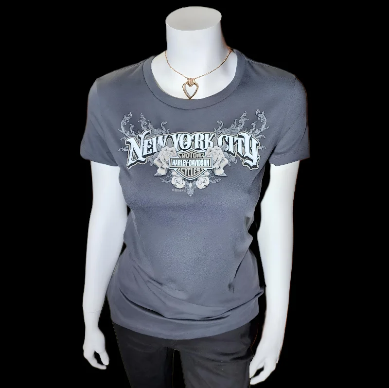 Harley Davidson Of Nyc Sharp Scoop Women's tee